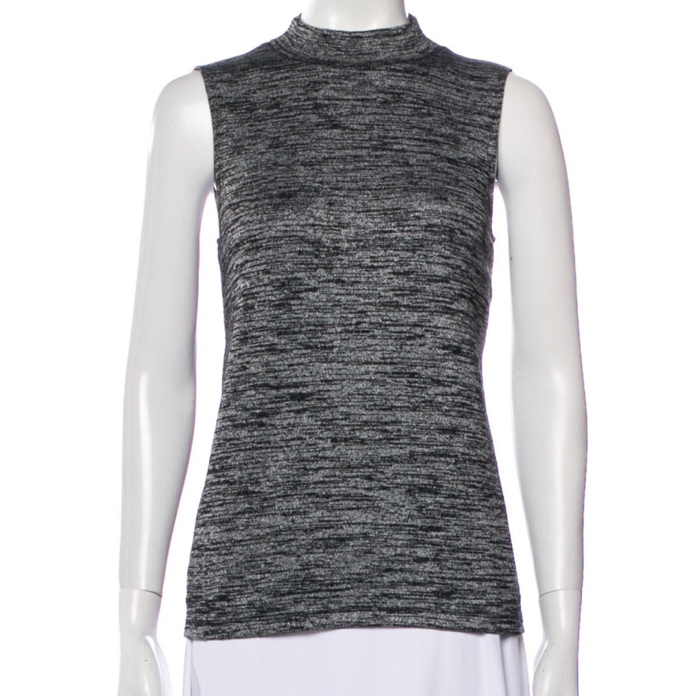 Rag & Bone Mock Neck Sleeveless Top